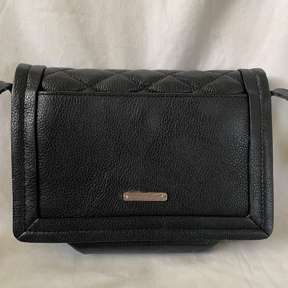 Rebecca Minkoff Black Quilted Leather Crossbody - Picture 2 of 7